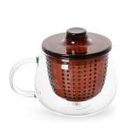 CANECA COM INFUSOR PARA CHÁ TRENDY DUO 300ML