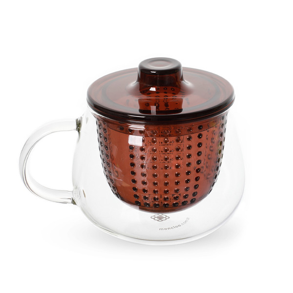 CANECA COM INFUSOR PARA CHÁ TRENDY DUO 300ML